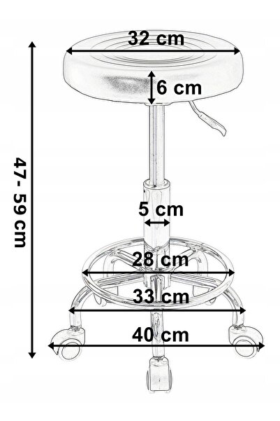 eHokery Hoker alb 59 cm piele artificială