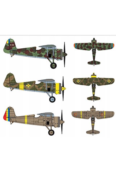 NO BRAND Ibg 32002 Pzl P.11C Avion de serviciu romanesc Kit model la scară 1/32