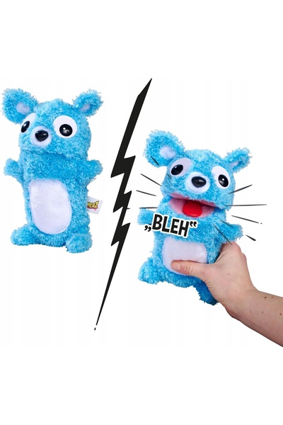 NO BRAND Ursuleț de pluș interactiv Screamerz, 30 cm, cu sunete, pentru copii...