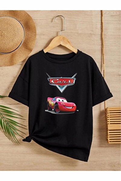 H&GHAMLEGİYİM Παιδικό μπλουζάκι Unisex Red Car Printed