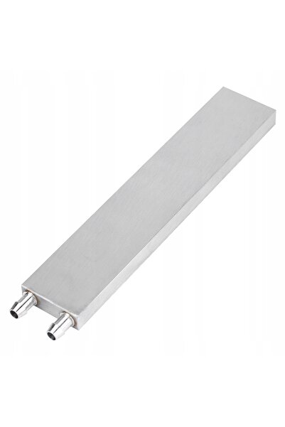 NO BRAND Radiator cu apă, bloc de aluminiu pentru celule Peltier 40x200x12mm