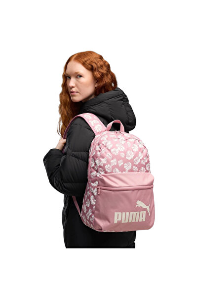 Puma Rucsac Phase Aop 22L, Roz, Unisex