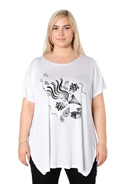 NO BRAND Bluză lungă de damă, tunică oversize 645-10
