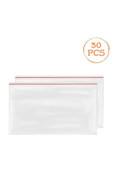 OEM Pungi ziplock depozitare, model ziplock, transparent, 20x28cm, 30 bucăți ...