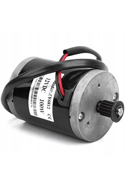 NO BRAND Motor cu perii rapid de 100W, 12V CC, pentru trotinetă electrică