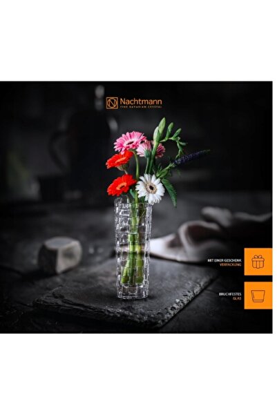 NO BRAND Vază Cristal Clar 16 cm Design Modern