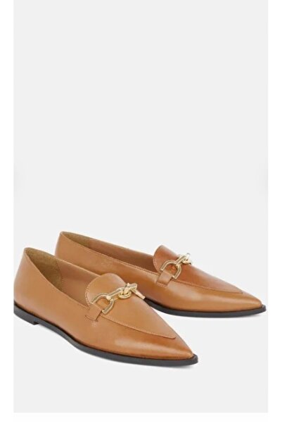 NO BRAND Pantofi maro mocasini slip-on din piele naturală Karen Millen 38