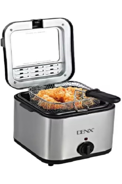 Denx Harbour Delights - Electric Fryer Stove, 2.5L Capacity, Stainless Steel ...