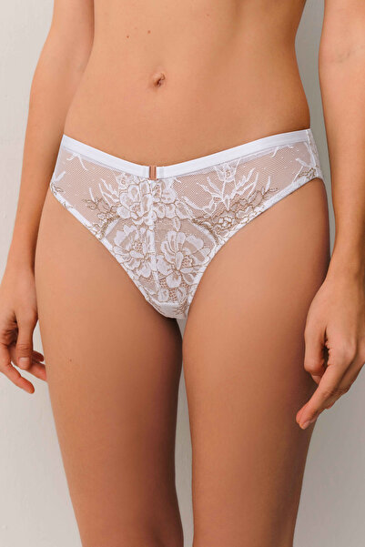 SUWEN Pearl Dantelli Slip Külot