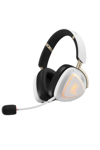 ASUS ROG Delta II Wireless Gaming Headset, Tri-Mode, RGB, Microphone, White