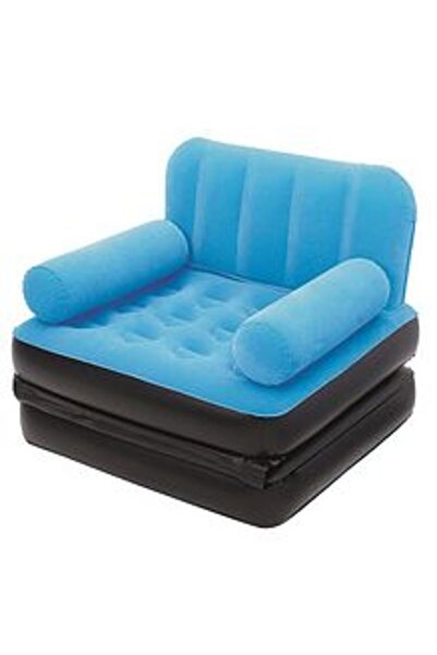 Generic Outdoor Inflatable Sofa with Footrest, Portable Inflatable Couch, Qui...