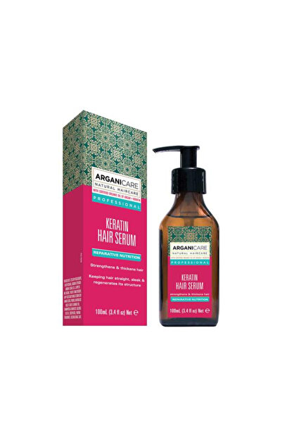Arganicare Serum Fortifiant si Nutritiv cu Keratina pentru Parul Uscat si Det...