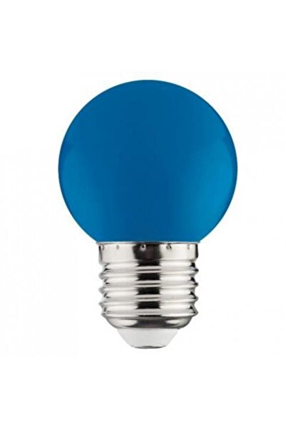 Horoz Bec LED, 1W, E27, 220-250V, Curcubeu, albastru / EXT001-017-0001