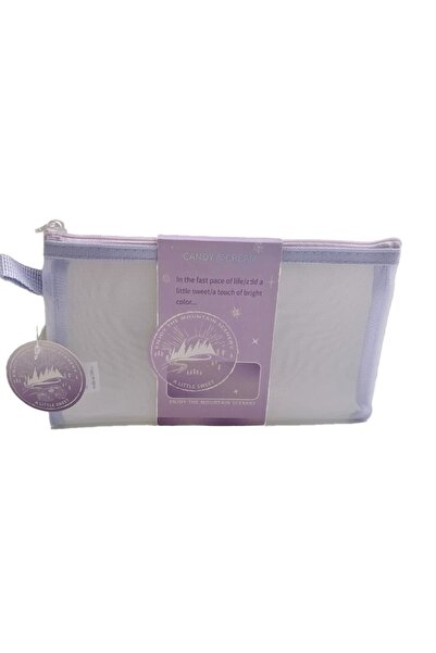 Miniso Lisanslı A6 Tek Katmanlı File Kalem Çantası 21 Cm – Açık Mor