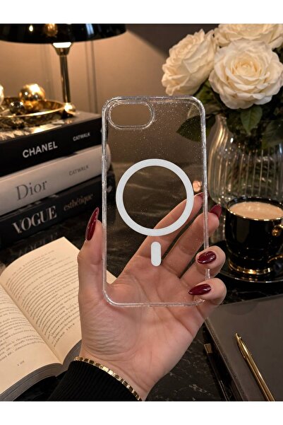 OLEA AKSESUAR iPhone 16E Uyumlu Kılıf Sararmaz Simli + Magsafeli İnce Şeffaf ...