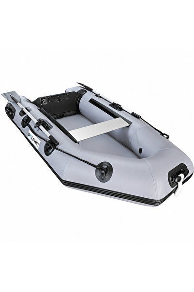 Dolphin Şişme Bot 2.40m Zodyak Tip Şişme Taban GRİ