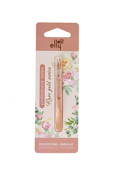 nascita Elly Rose Gold Straight Tweezers