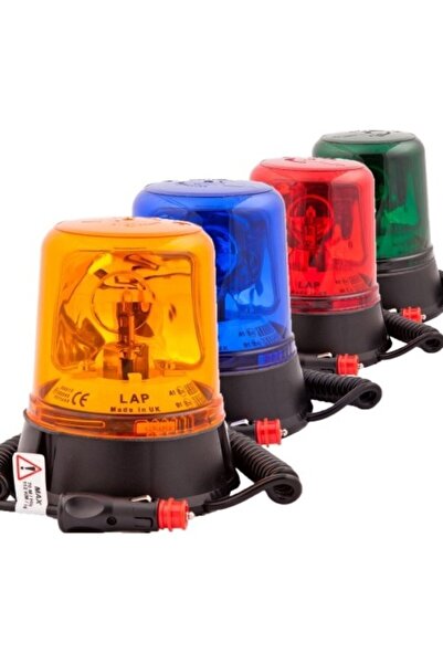 LAP Baliză rotativă 12/24V cu montură magnetică