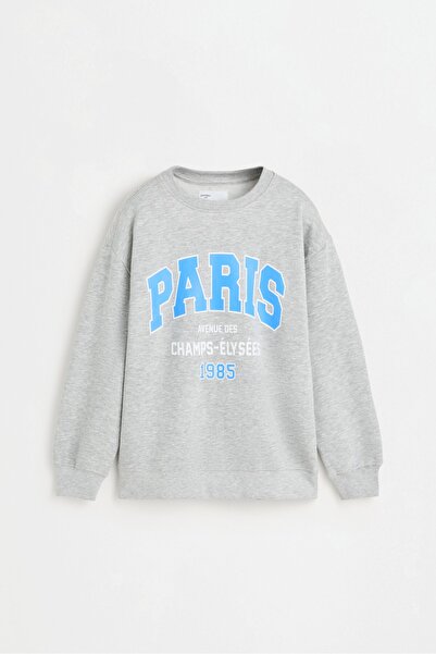 LEFTIES Baskılı sweatshirt