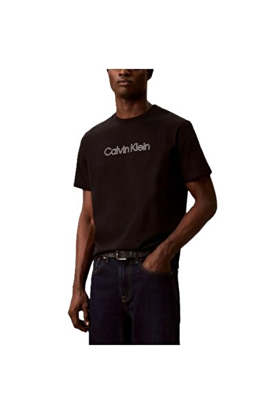 Calvin Klein SS 20s EU SPW HD SHIN STNDRD GRA Men's T - shirt