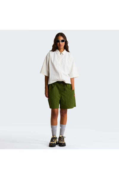 THE NORTH FACE Red Box Taslan Graphic Men's Green Shorts