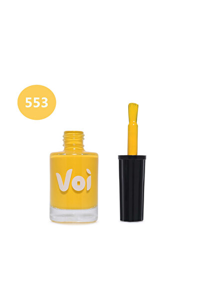 VOI طلاء أظافر رقم. 553 - أصفر ذهبي
