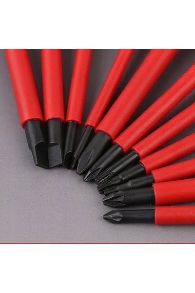 Deli Șurubelnițe izolate VDE, set de șurubelnițe magnetice 1000V, 13 piese
