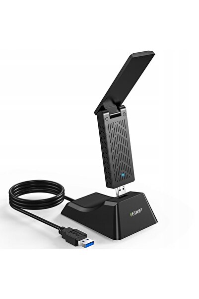 EDUPAZ Placă de rețea externă wireless USB EDUP WiFi 6 EP-AX1675GS