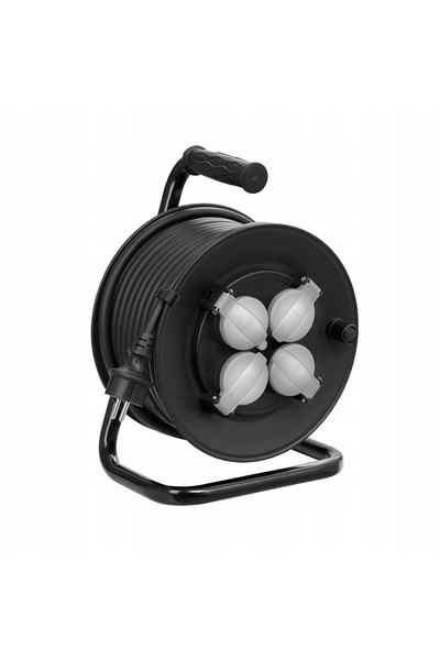 LENA LIGHTING Cablu prelungitor electric 40m, 230V, 3x1,5mm², număr de prize ...