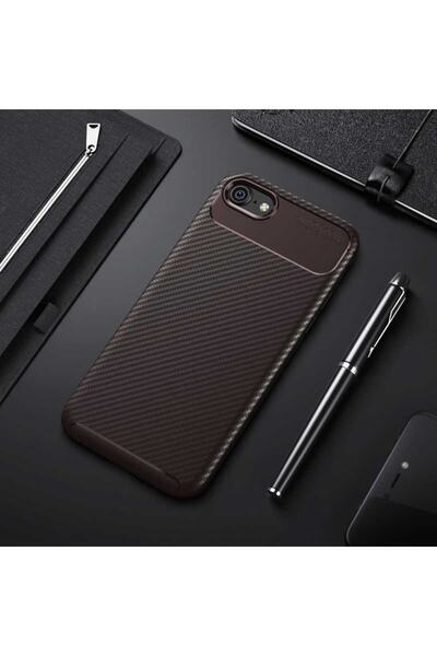 Ummeslem Compatible Case for Apple iPhone 7 Plus Carbon Design Slim Camera Le...