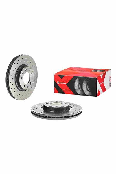 BREMBOO DISC FRÂNĂ FAȚĂ 283X26 V XTRA BREMBO
