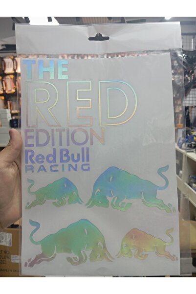 Genel Markalar Redbull hologramlı A4 sticker