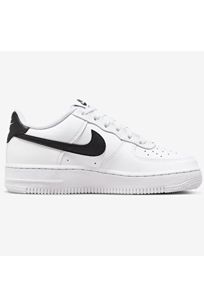 Nike Air Force 1 AF1 GS Leather Unisex Sneaker Swoosh Hakiki Deri Günlük Spor...