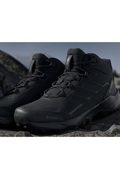 adidas Terrex Skychaser Ax5 Mid Gore-Tex® JQ2207 Treeking Unisex Spor Ayakkabı SİYAH