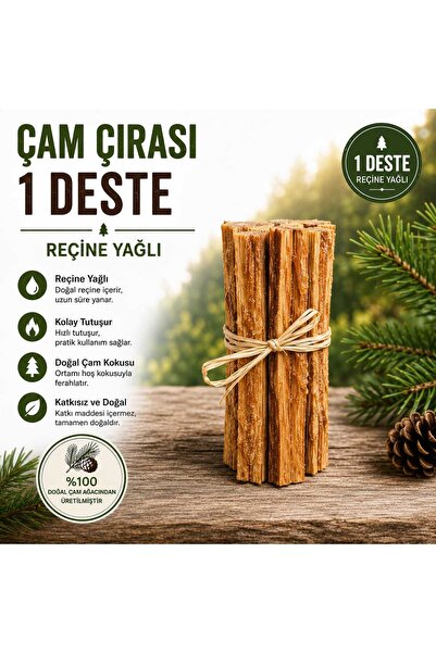 EMENS Çam çırası reçine yağlı (1 deste)