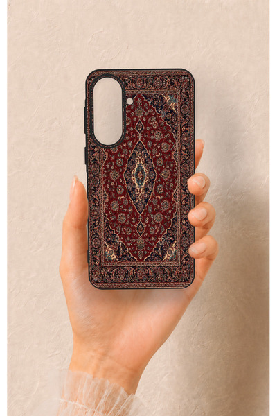 Vip Case Samsung A57 Uyumlu Acem Halı Desenli Silikon Kılıf