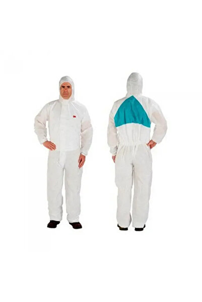 Renania Combinezon protectie chimica, din poliester, 3M, culoarea alb