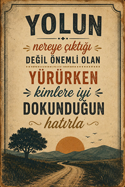 Lucena Tablou de perete din MDF cu mesaje literare retro, panou decorativ mot...
