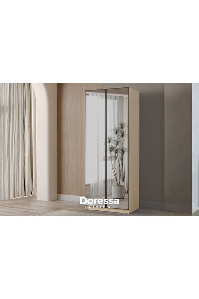Doressa Living Strada 2 Kapılı Reflekte Camlı Gardırop