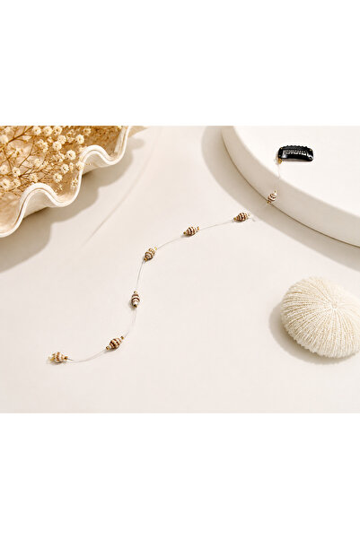 Archhazel Jewelery Sea Shell Detailed Dangle Clip Hairpin
