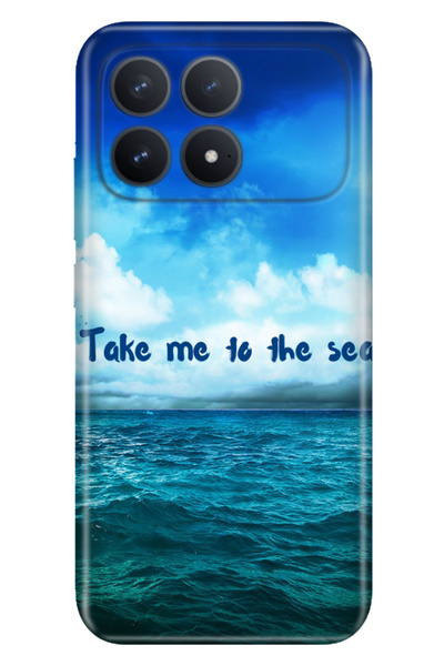 Cekuonline Poco F8 Pro 6.59" Case Art Silicone Printed Tpu Take Me