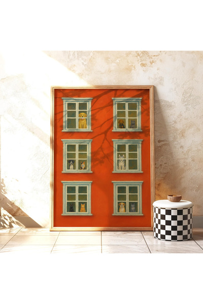 Tuba Decor Επιτραπέζια ζωγραφιά με ξύλινο πλαίσιο ενός τεμαχίου