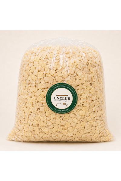 UNCLUB Kare Küçük Sade Erişte/Makarna 1000gr