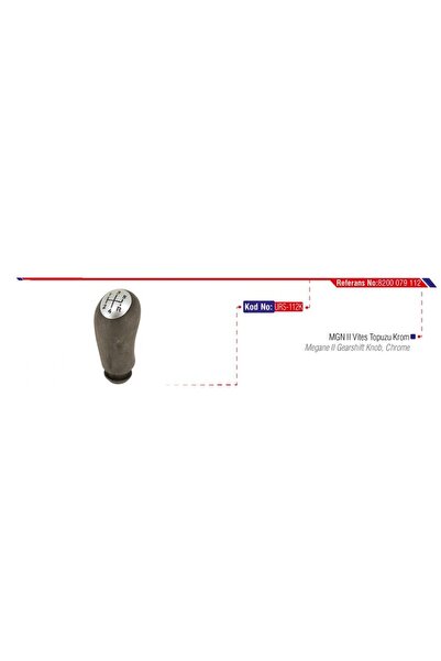 URS Ilkestor Gear Knob Chrome (235821) Mgn Ii-Logan