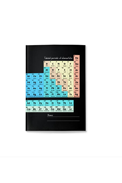 OEM Caiet Studentesc A4, Chimie, Interior matematica, 32 file, 80g/mp, Tabelu...