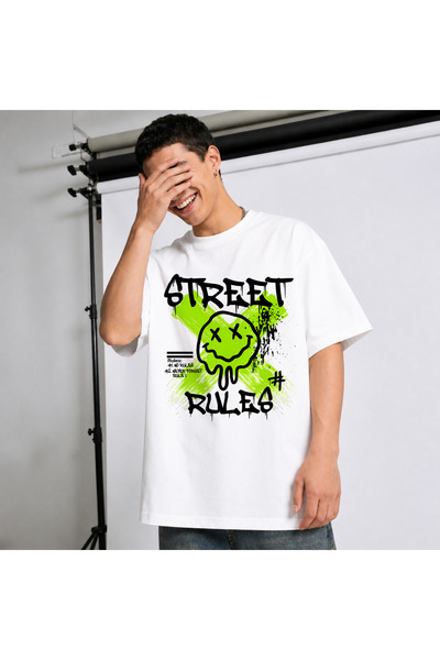 Ingift Ουνισέξ Υπερμεγέθες T-Shirt, Εξατομικευμένο, Συλλογή Street Wear με Σχ...
