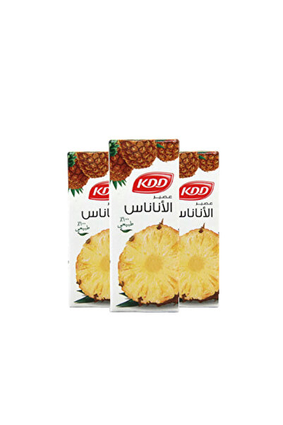 KDD عصير الأناناس 180 مل (24 زجاجة)