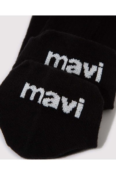 Mavi M0910779 جوارب بكعب عالٍ للجنسين باللون الأسود