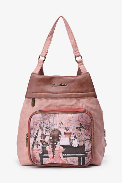 Sweet Candy rucsac, design de păpușă, cămilă