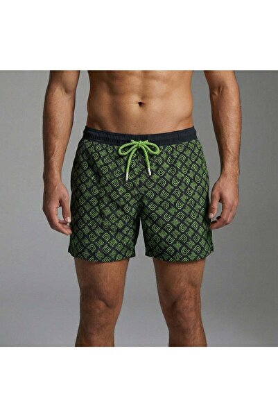 CETUS Board Short Elements (Green/Black)